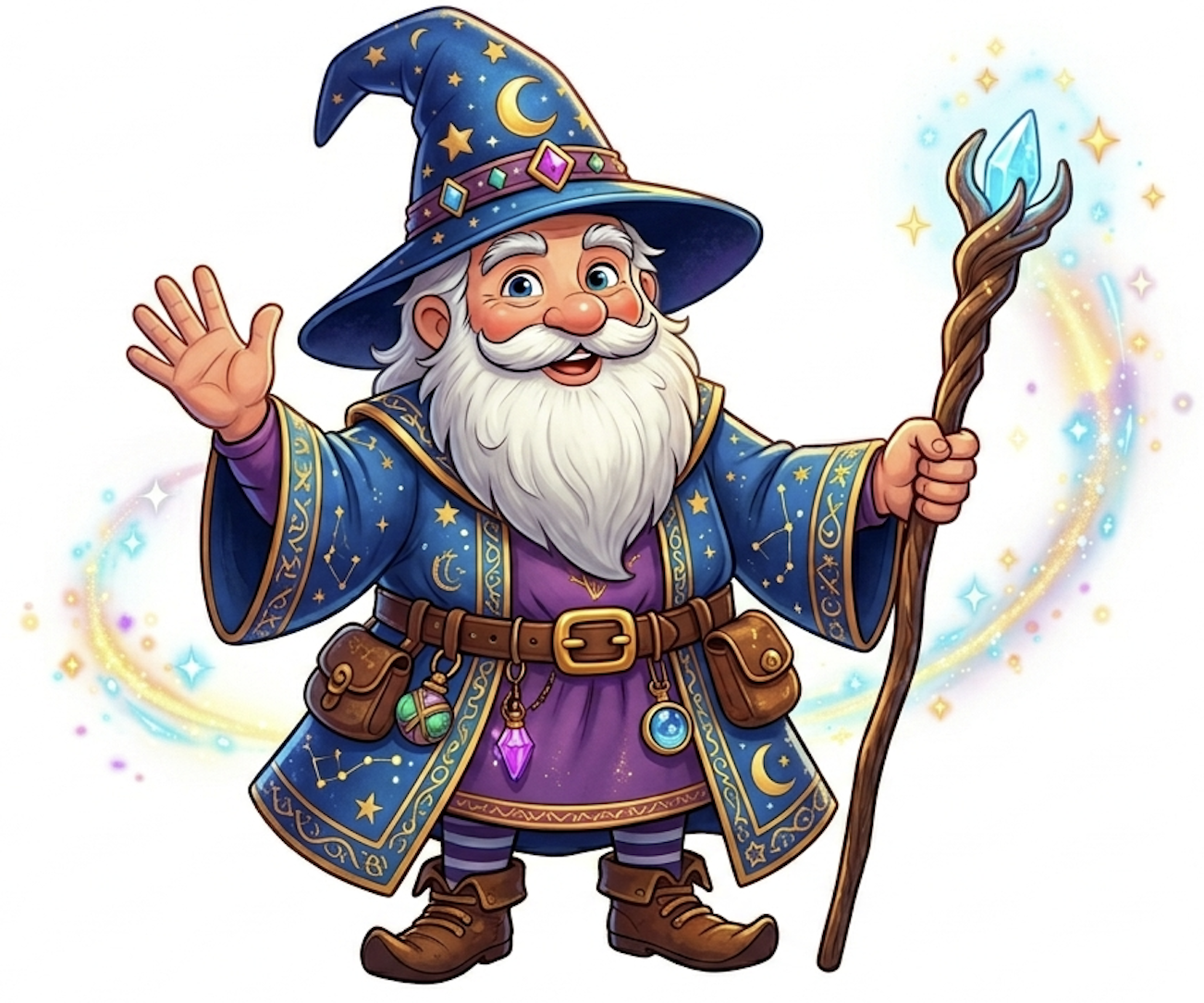 Wizard Shape Quest Logo